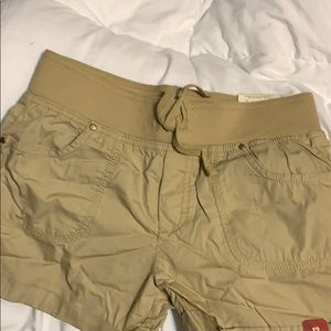 Khaki size 12 girl shorts NWT